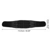 Unique Bargains Back Brace for Lower Back Pain Women Men with Removable Lumbar Pad for Ease Herniated Disc Scoliosis - 4 of 4
