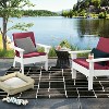 43"x21" Woven Outdoor Chair Cushion - Threshold™ - 2 of 4