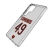 NFL Chicago Bears Players Game Tactic Clear Cell Phone Case for Samsung Galaxy - 2 of 4