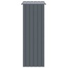 vidaXL Anthracite Galvanized Steel Bird Cage - Spacious and Secure Bird House with Welded Fence, Perfect for Various Small Animals - 4 of 4