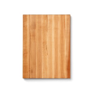 John Boos Wide 1.5 Inch Thick Reversible Cutting Board Block with Two Sided Hand Grips , 18 x 12 x 1.5 Inches - 1 of 4