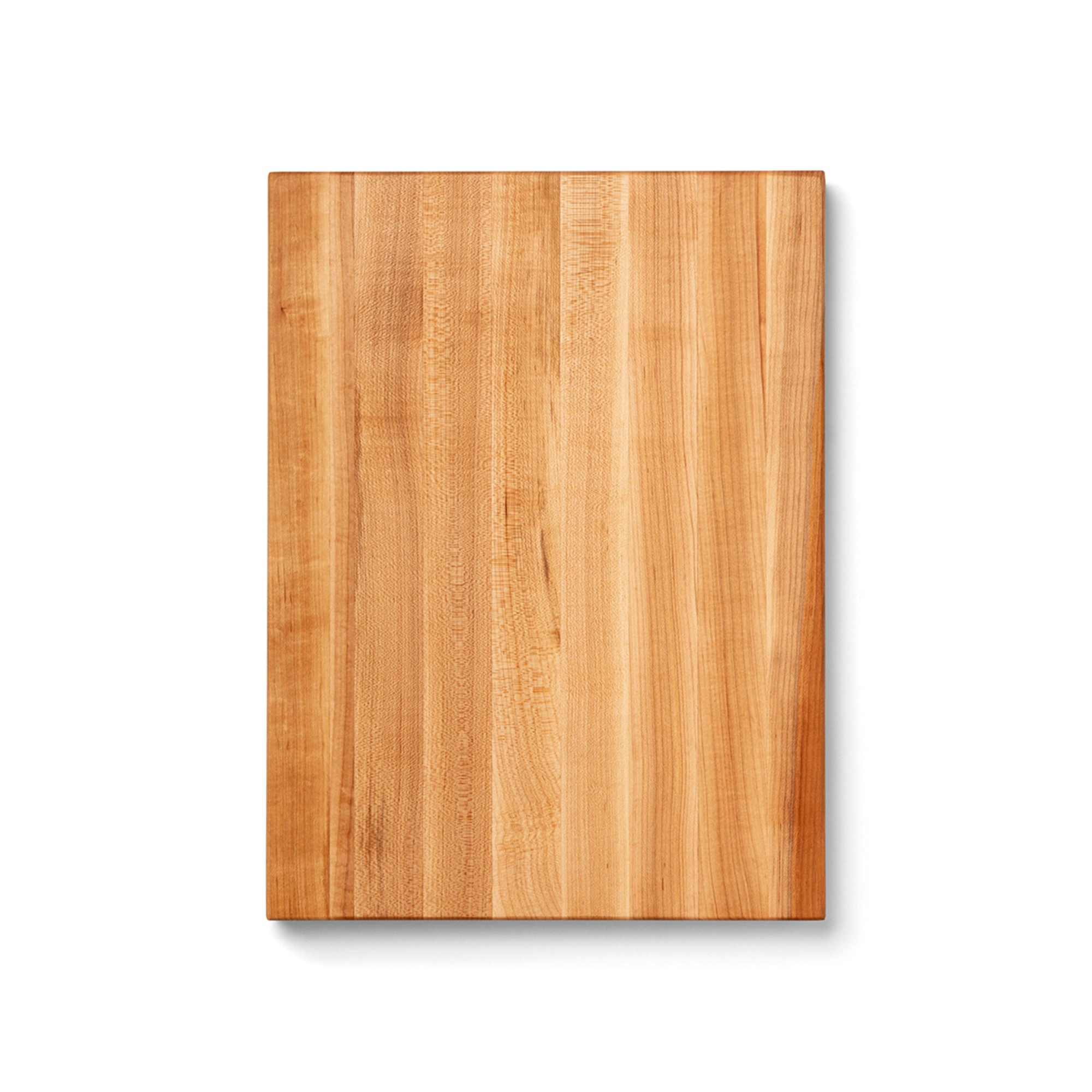 John Boos R-Board Maple Cutting Board, 20" x 15", 1.5" Thick Reversible Butcher Block with Recessed Finger Grips, Edge Grain Wood