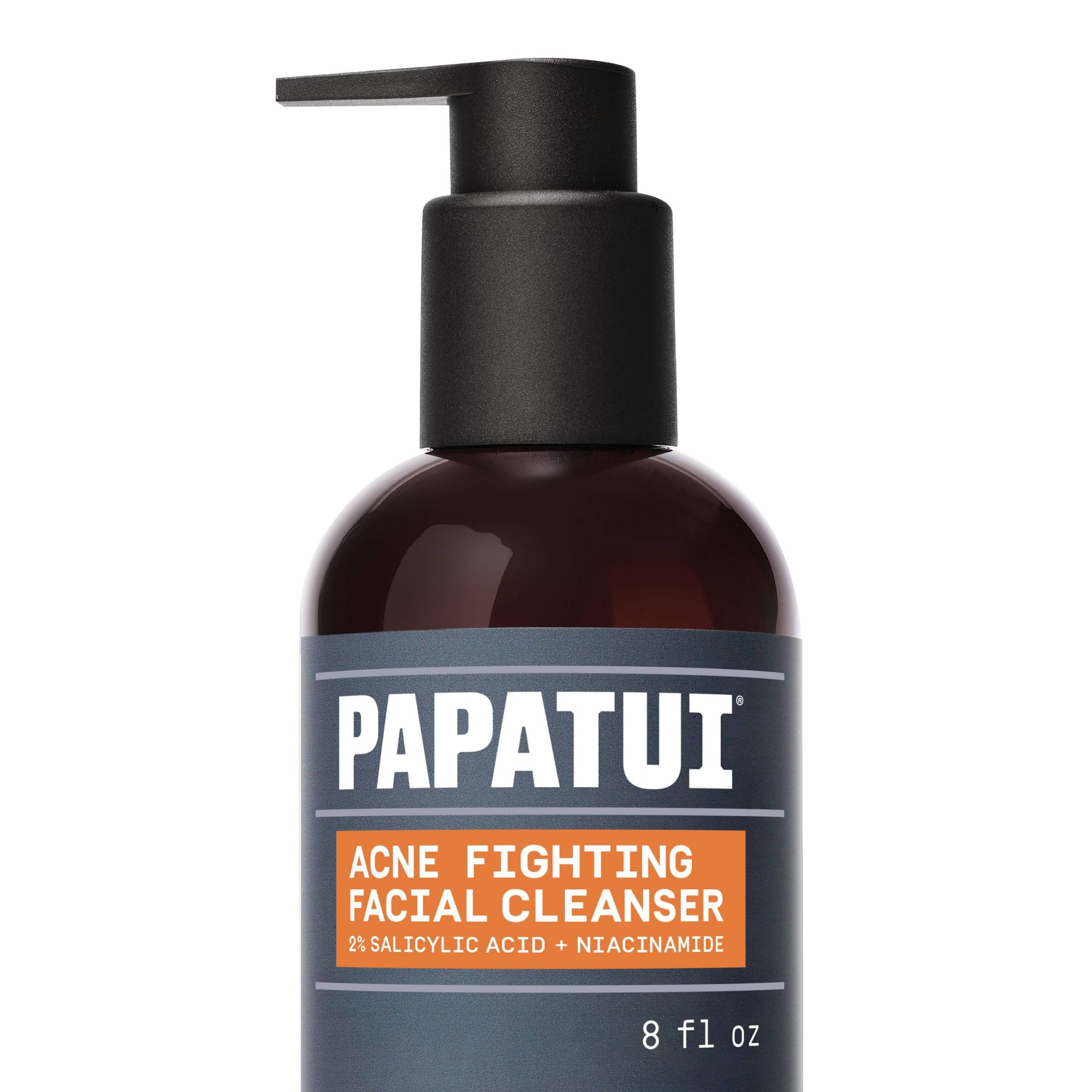 Papatui Acne Salicylic Acid & Niacinamide Daily Use Facial Cleanser - 8oz