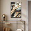 Art Remedy Black and Gold I Agate and Geode Wall Art Framed - 2 of 4