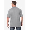 KingSize Men's Big & Tall Shrink-Less Lightweight Polo - 3 of 4