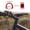 Unique Bargains Road Bike MTB Brake Cable Derailleur Line Case C Shape Buckle Clasps Red 5 Pcs - image 3 of 4