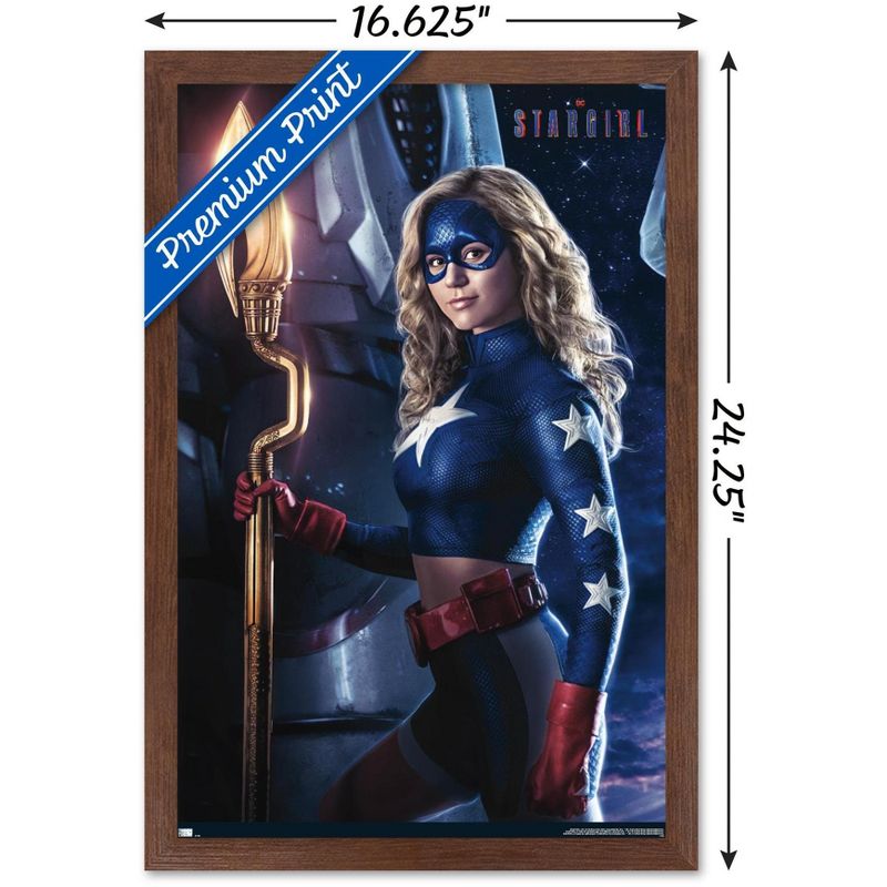 Trends International DC Comics TV Stargirl - Key Art Framed Wall Poster Prints, 3 of 7