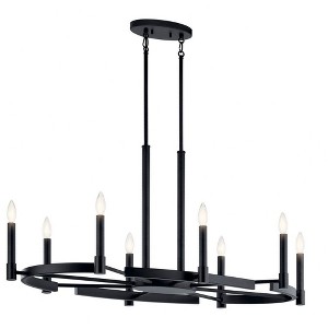 Kichler Lighting Tolani 8 - Light Chandelier in  Black - 1 of 4