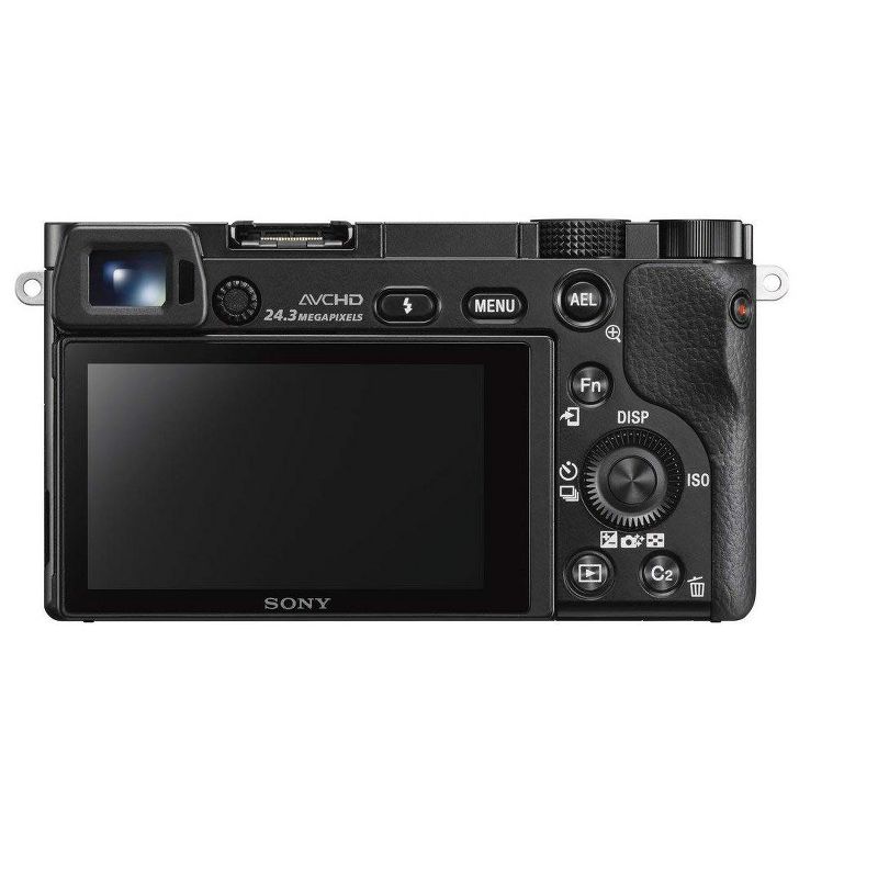 Sony Alpha a6000 Mirrorless Digital Camera 24.3MP SLR Camera with 3.0-Inch LCD (Black) w/16-50mm Power Zoom Lens, 3 of 5