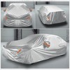 Unique Bargains Cover for Tesla Model 3 2017-2022 Waterproof Outdoor Anti Sunshine Dust Rain Silver Tone 1 Pc - image 3 of 4