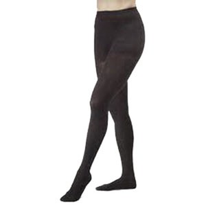 JOBST UltraSheer Waist-High Compression Pantyhose – Extra-Firm (30-40 mmHg) – Large – Closed Toe – Black - 1 of 1