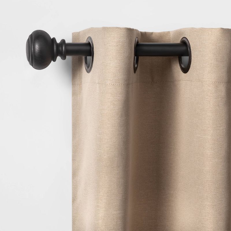 Wood Knob Curtain Rod - Threshold&#153;, 3 of 4