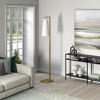 Hudson and Canal 71" Tall Floor Lamp with Fabric Shade - 3 of 4