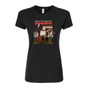 Women's - School of Rock - Movie Cover Fitted Graphic T-Shirt - 1 of 2