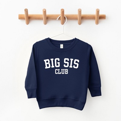The Juniper Shop Big Sis Club Toddler Graphic Sweatshirt