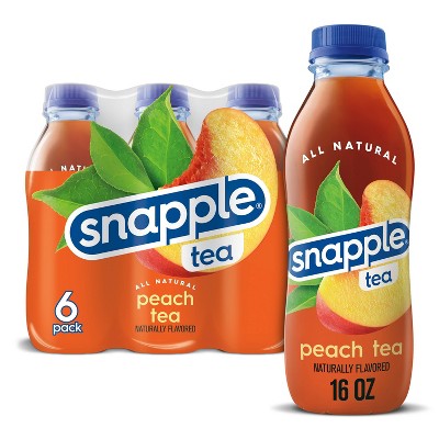 Snapple Peach Tea 16 fl oz Bottle — Gong's Market