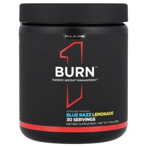 Rule One Proteins Burn™, Thermo Weight Management, Blue Razz Lemonade, 7.41 oz (210 g) - 1 of 2