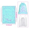 Generic Sparkly Drawstring Backpack Mermaid Sequin Dance Bag Sports Gym B - 4 of 4