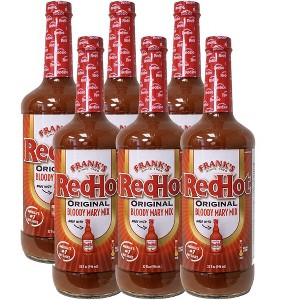 George’s Beverage Company Franks Red Hot Mix - 1L Bottle - Gluten Free, All Natural Mixer - 1 of 3