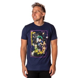 My Hero Academia Shirt Men's Boku No Hero Poster T-Shirt - 1 of 4