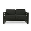 NicBex Mid-Century Modern Upholstered Loveseat 2 Seater Sofa - 2 of 4
