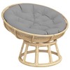 vidaXL Round Cushion Gray 39.4 in.x4.3 in. Oxford Fabric - 3 of 4