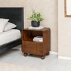 MH London Aston 24" Solid Wood Nightstand - 2 of 4