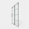 Cesicia 56-60x72 inches Matte Black Sliding Shower Door - 3 of 4
