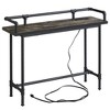 VECELO Narrow Console Table with Charging Station & Power Outlet - 4 of 4