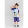 Bluey Coco Honey Winton Bingo T-Shirt Tank Top and French Terry Shorts 3 Piece Outfit Set Toddler to Big Kid - 2 of 4