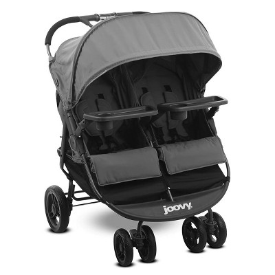 Joovy ScooterX2 With Child Tray Side By Side Double Stroller,