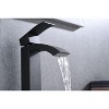 PAGED Bathroom Faucet with Pop-Up Drain, Single Handle Bathroom Sink Faucet with Overflow, Faucet for Bathroom - 2 of 4