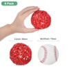 Unique Bargains Wicker Rattan Decorative DIY Crafts Balls 6 Pcs - 2 of 4