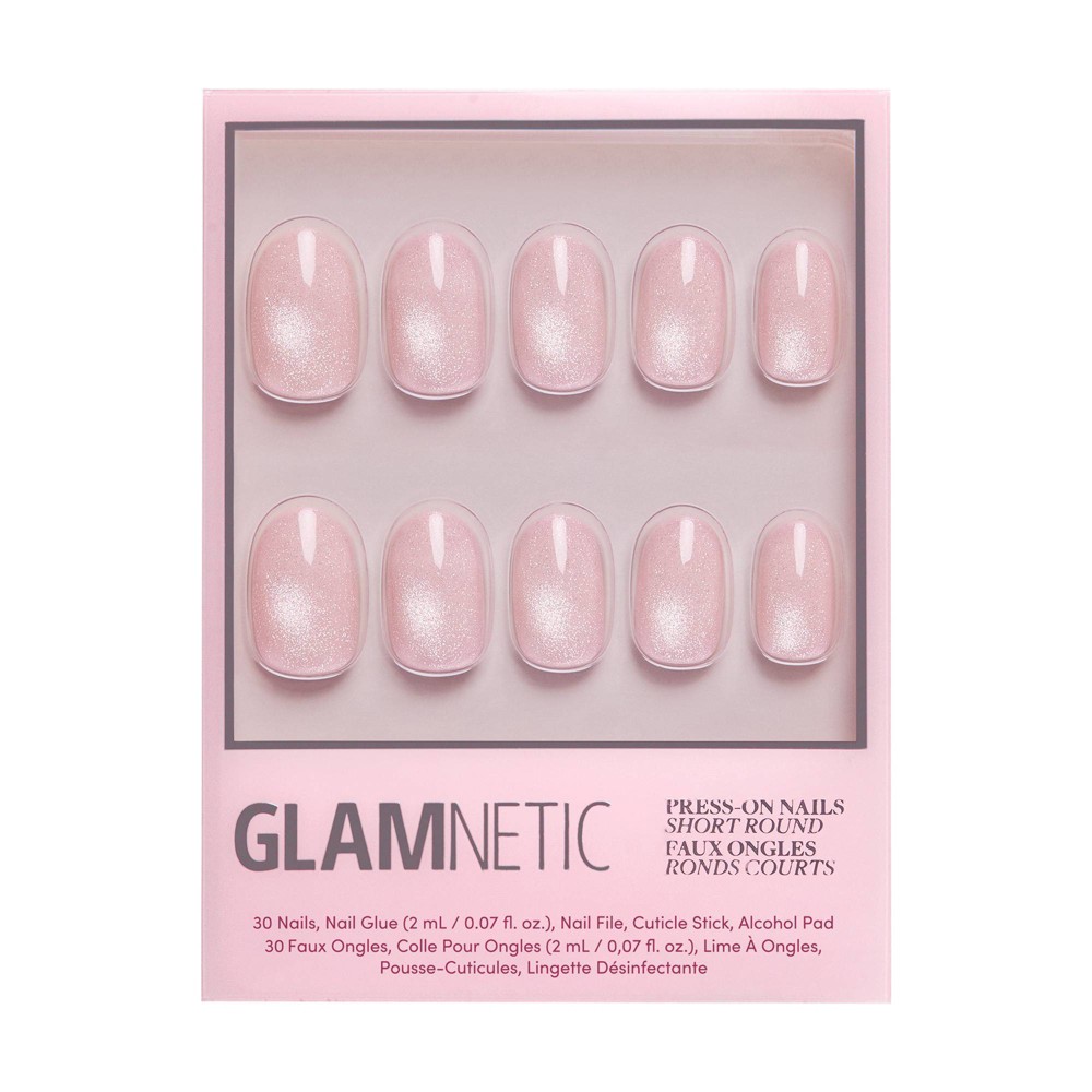 Glamnetic Press-On Nails - Pink Whisper - 30ct - Beauty Studio