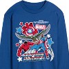 Men's - Marvel - Captain America Sticker Style Long Sleeve Graphic T-Shirt - 2 of 4