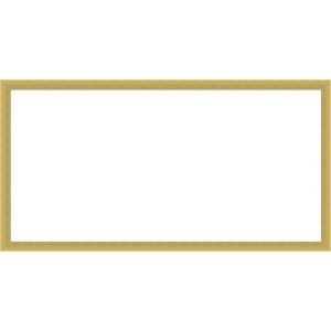 Amanti Art Svelte Clay Grey Framed Dry Erase Magnetic Board - 1 of 4