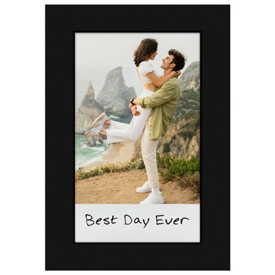 Americanflat Mini Instant Photo Frame - Display 2.1x3.4 Photos - Black