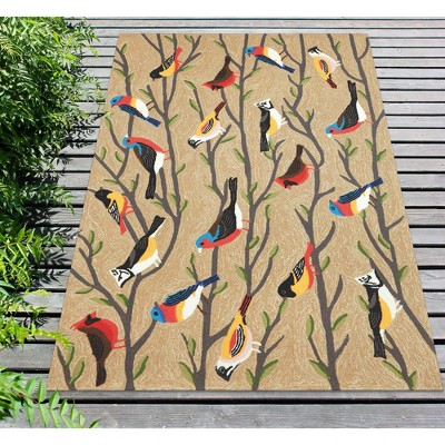 Handmade Multi-Color Synthetic Tufted Rectangular Rug 42" x 66"