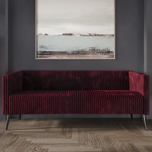 ChaletPosh Velvet Sofa - 1 of 4