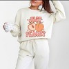 Simply Sage Market Just Peachy Colorful Peach Lightweight Garment Dyed Sweatshirt - 2 of 4