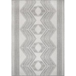 nuLOOM Rayna Geometric Stain Resistant High Traffic Outdoor Area Rug - 1 of 4
