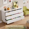 Nasitip 7 Drawer Dresser for Bedroom, Modern Chest of Drawers for Closet with Deep Drawers, Long Wooden Dresser for Living Room - 3 of 4