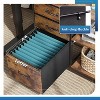 GALAXHERO  3 Drawer Mobile File Cabinet, Rolling Printer Stand with Open Storage Shelf for Home Office - 4 of 4