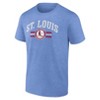 MLB St. Louis Cardinals Men's Bi-Blend Short Sleeve T-Shirt - 2 of 3