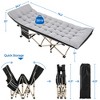 Yaheetech Folding Camping Cot with Mat and Carry Bag - 3 of 4