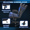 ALEXOUN Ergonomic Home Office Desk Chair with PU Leather Lumbar Support,Height Adjustable with Flip-up Armrest, Swivel Wheels for Home,Office, - 2 of 4