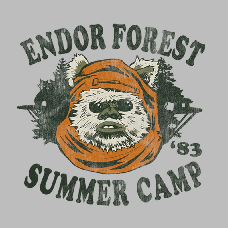 Men's Star Wars Ewok Summer Camp T-Shirt, 2 of 6