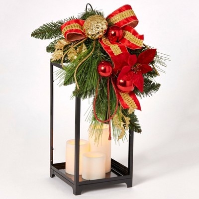 BrylaneHome Pre-Lit Ribbon Christmas Collection