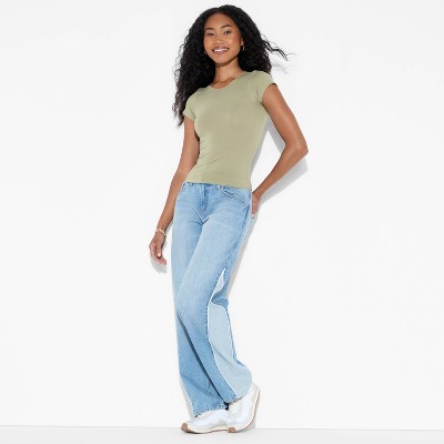 Women's Short Sleeve Jersey Seamless T-Shirt - Wild Fable™