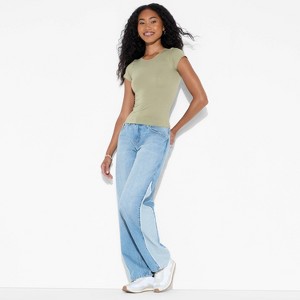 Women's Short Sleeve Jersey Seamless T-Shirt - Wild Fable™ - 1 of 4